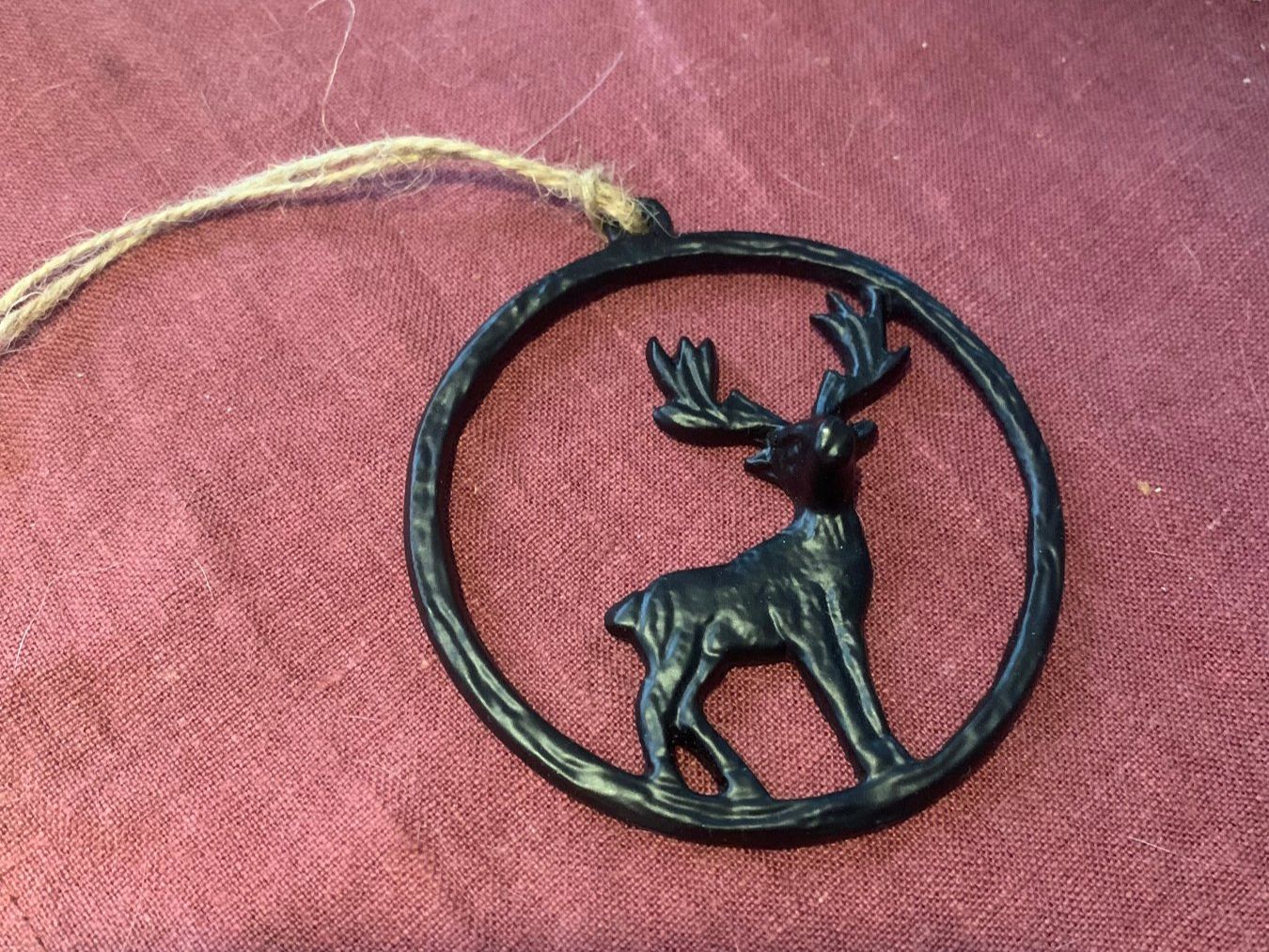 Alle Dekorationen: Rentier Hänger Metall schwarz Deko – Neu (gemäss Beschreibung) aus St. Gallen von Miousch 1
