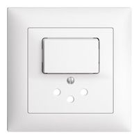 UP Frontset, EDIZIOdue weiss mit 1 Taste + T12, Feller