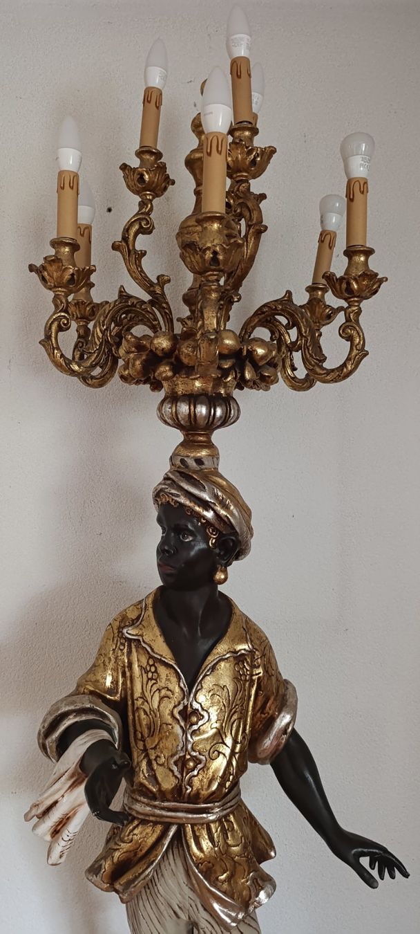Lampade: Standleuchte Mohr von Chelini – Usato da Opfikon venduto da evilwalks 3