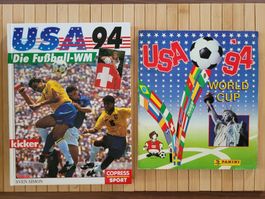 USA 94 Fussball-WM Panini Album komplett + WM Buch