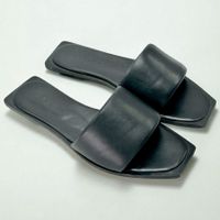 Sandales ROYAL REPUBLIQ Trapeze 221 cuir noir, Pointure 39