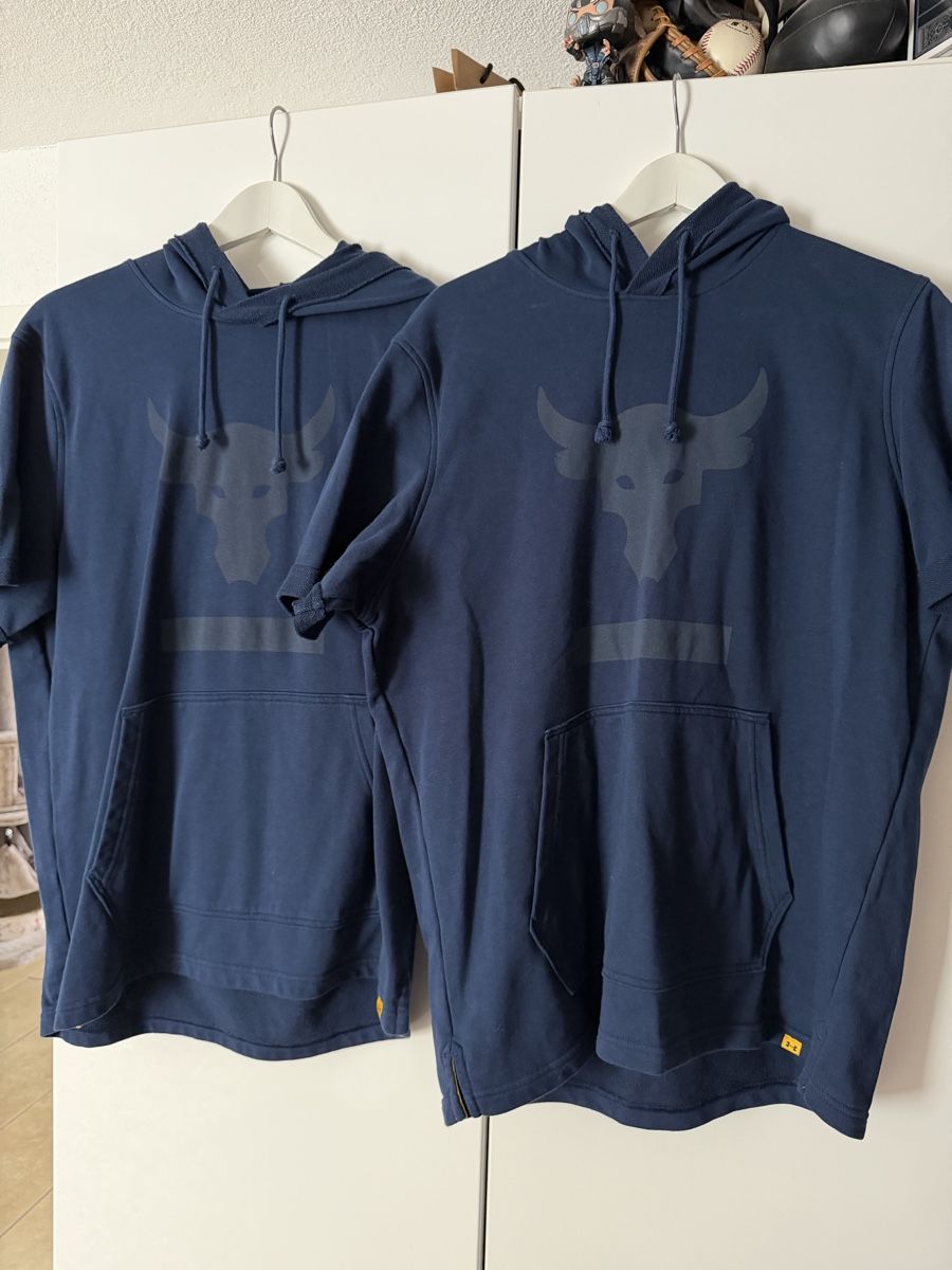 Under Armour T-Shirts: + UNDER ARMOUR - PROJECT ROCK 2 Gym Hoodies L ++ – Gebraucht aus Schwaderloch von OHMSS