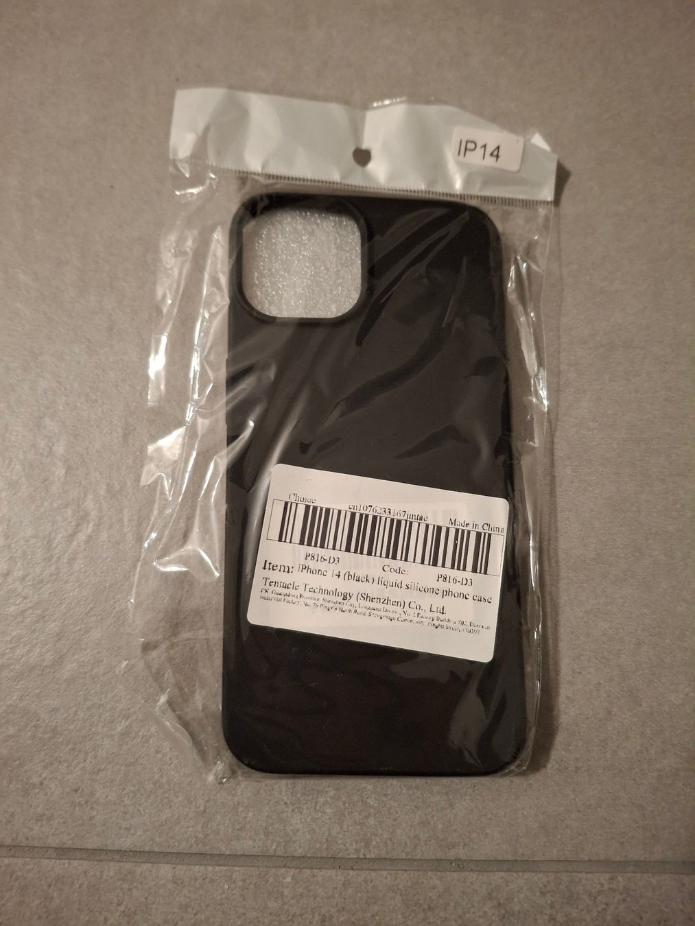 Apple Covers & Schutzfolien: iPhone 14 Hülle, Schwarz, Neu & OVP! – Gebraucht aus Bettlach von chichox3