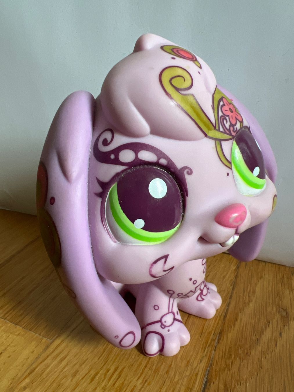 Hasbro Giocattoli: Original LPS ältere Generation. Jumbo Purple Bunny C031-ca – Usato da Zürich venduto da Azzurro6 1