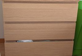 Kommode mit 3 Schubladen - MALM