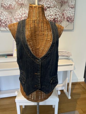 Jeansgilet, L