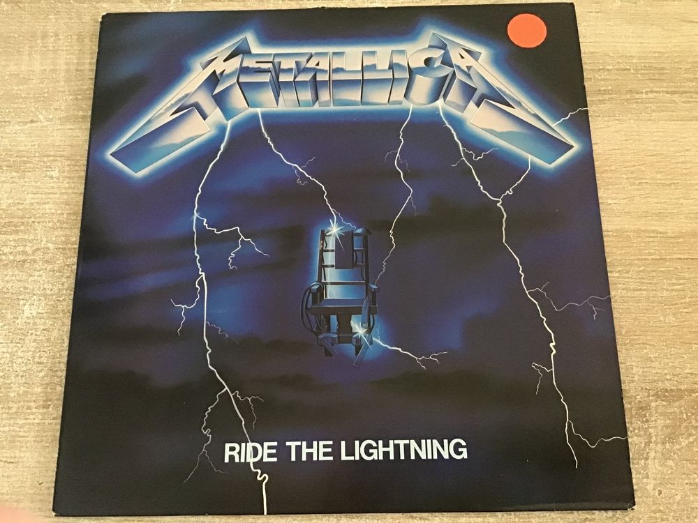 Metallica Ride The Lightning 1984 Lp Kaufen Auf Ricardo