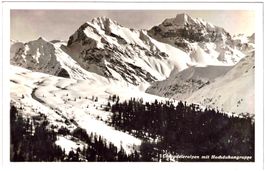 CLAVADETSCHERALPEN mit Hochdukangruppe ca. 1935 (GR)