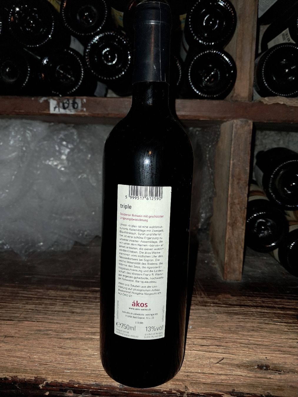 Vino: Ákos Triple de Sopron 2011 – Nuovo e nell'imballaggio originale da Le locle venduto da juliensaran 2