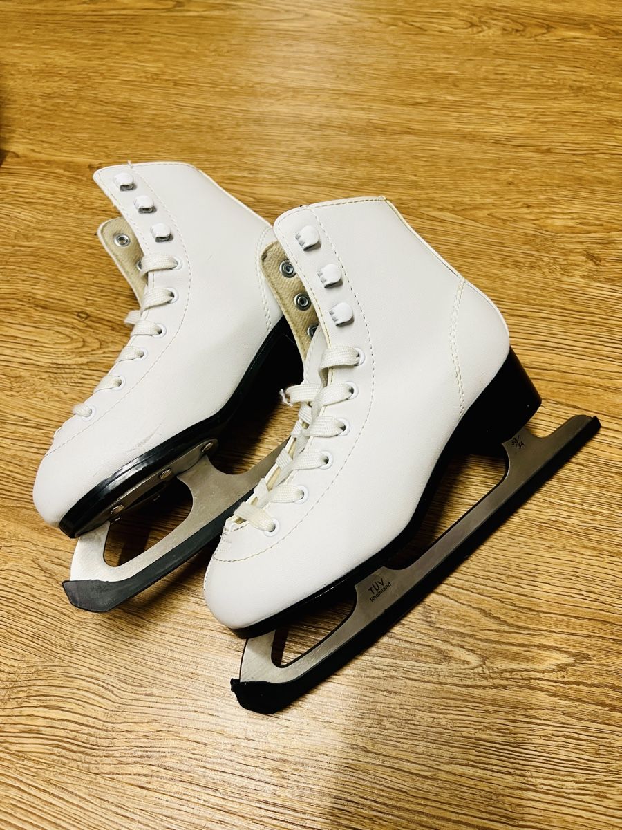 Pattini da ghiaccio: Eislaufschuhe Mädchen Extend Snow White, Gr. 33/34 – Usato da Windlach venduto da Demueller1 3