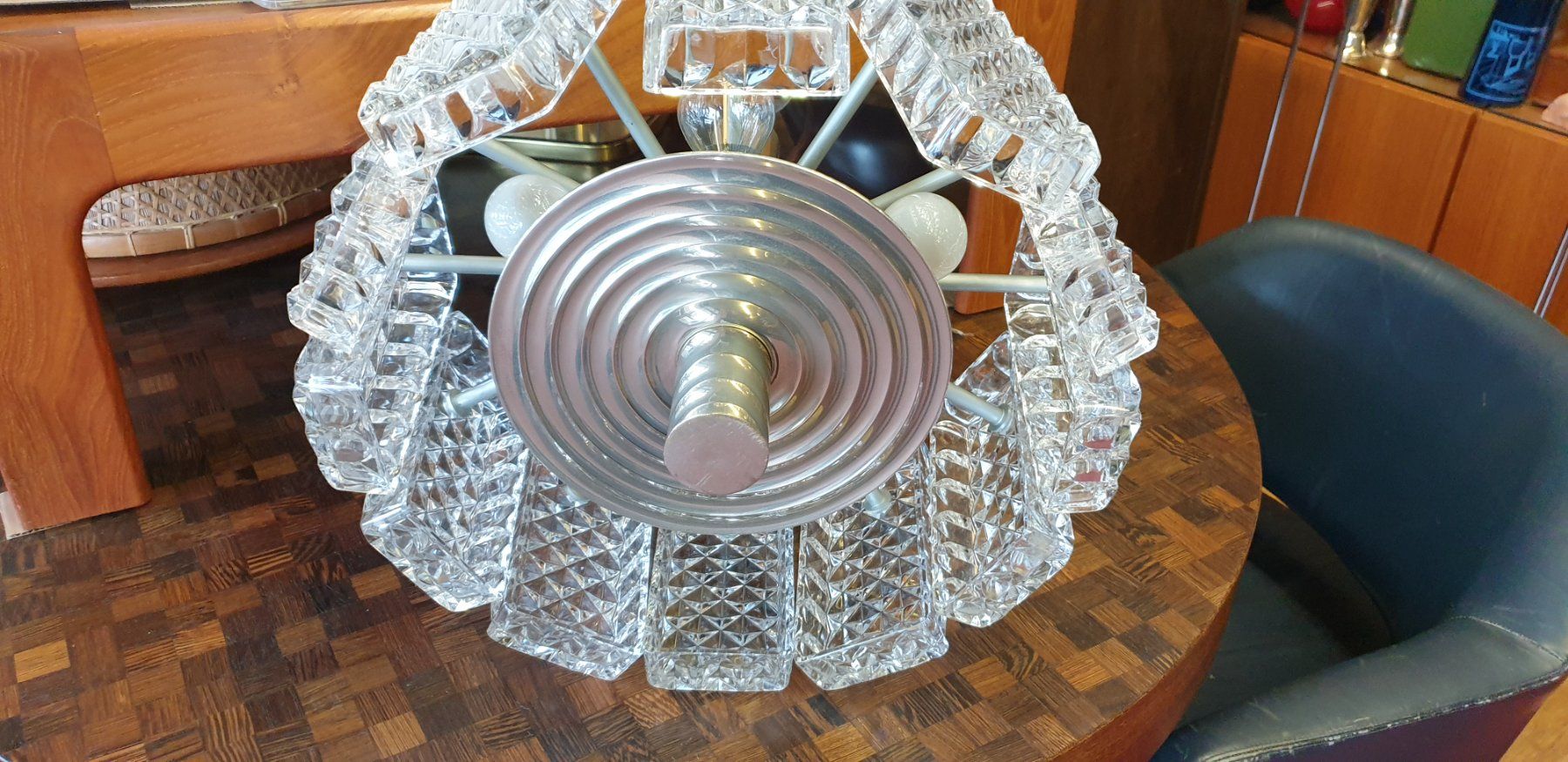 Kronleuchter & Deckenlampen: Mid Century Deckenleuchte – Gebraucht aus Emmen von Brockofsky 3