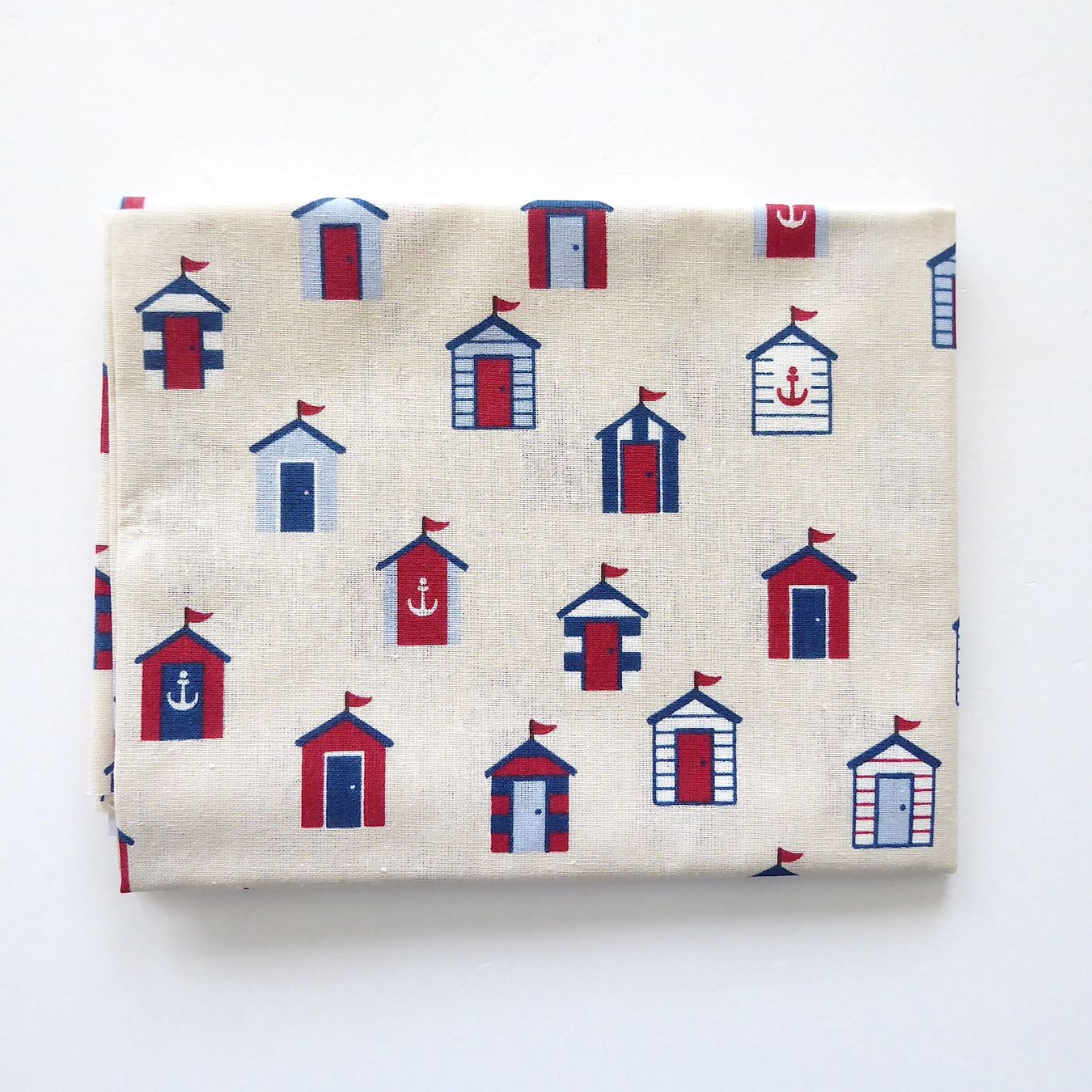 Tessuti: Stoff - Sommerhaus - Strandhaus - 100% Polyester - 60x80cm – Nuovo e nell'imballaggio originale da Basel venduto da Kunterbunt12