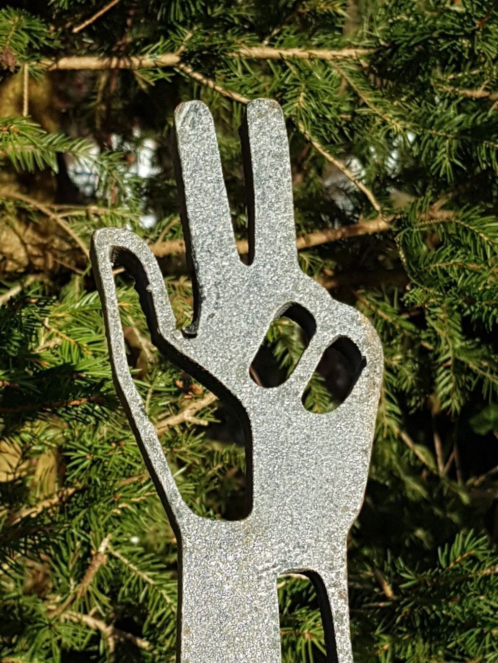 Sculture & Statue: 3 eidgenossen kunstobjekt rütli eisen – Usato da St. Antoni venduto da Mischtle 1