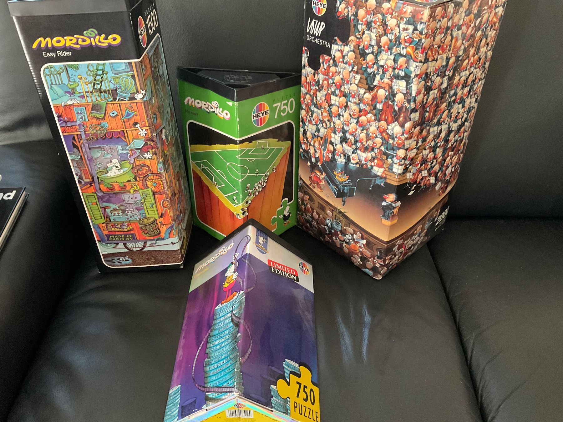 Heye Puzzle: 3 Mordillo 1 Loup Heye Puzzle – Usato da Biel/Bienne venduto da heygio