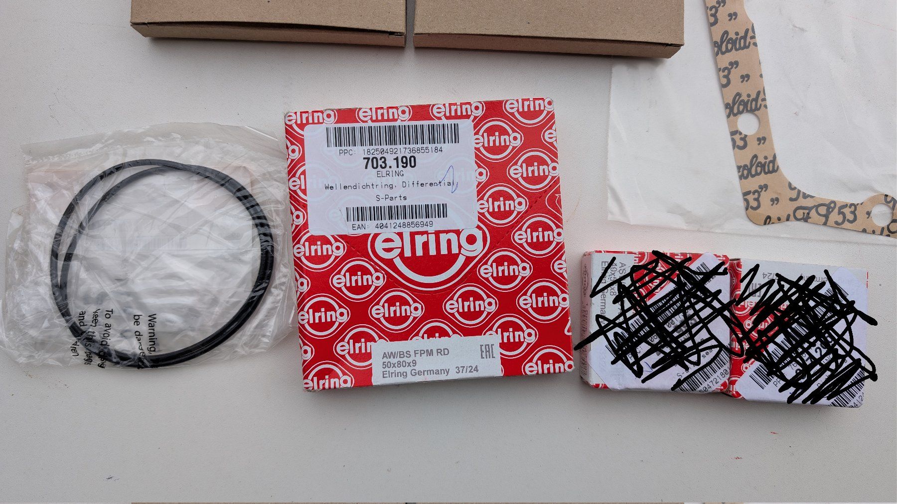 BMW Alle Autoersatzteile: BMW E28 535i , Dichtset für Differential 210mm – Gebraucht aus Ruschein von RallyProfi92 3