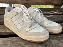 ADIDAS Sneaker, Weiss, Leder, Gr. 48 1/3 (UK 13, US 13 1/3)