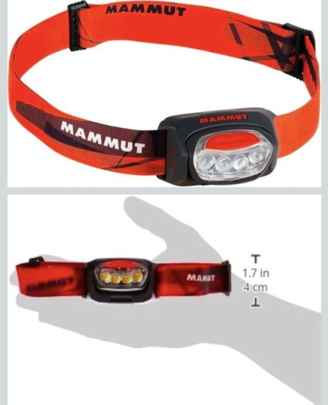 Lampade: Lampe frontale MAMMUT – Usato da Tannay venduto da v1n1p00h