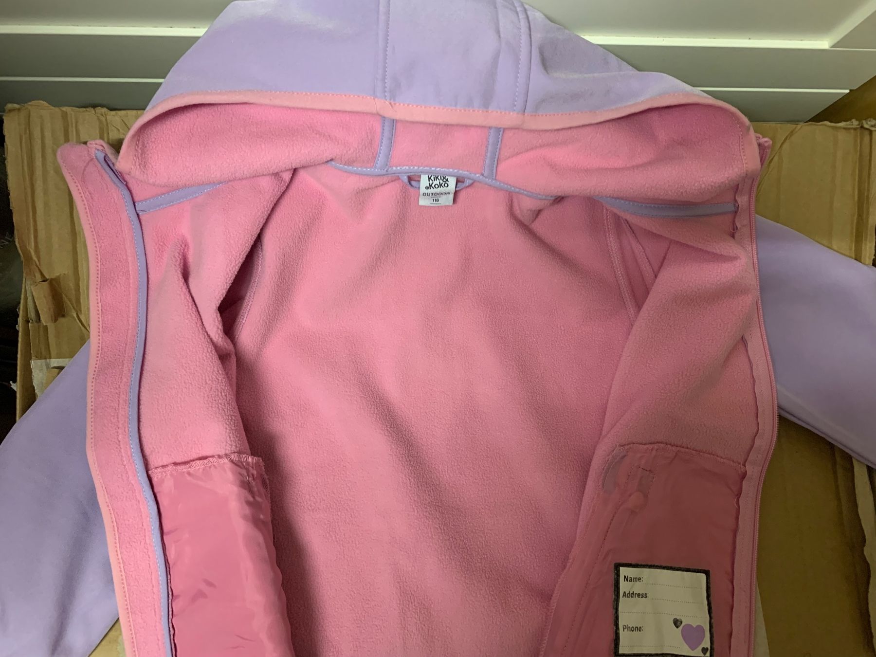 Giacche & Cappotti: Softshelljacke Übergangsjacke Kinder Mädchen Gr.116 – Usato da Bülach venduto da engeli92 1