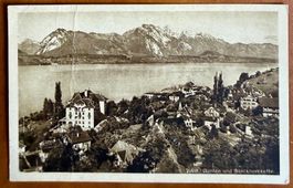 Gunten - Panorama 1919
