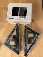 Ikea Betydlig (2x) und Paddfot (1) für Vorhangstangen