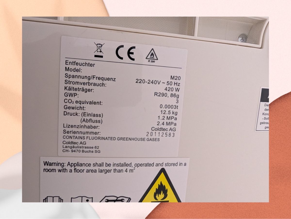 Kibernetik Deumidificatori: Kibernetik Dehumidifier, Model M20 - Luftentfeuchter – Usato da Wallisellen venduto da MicsN 3