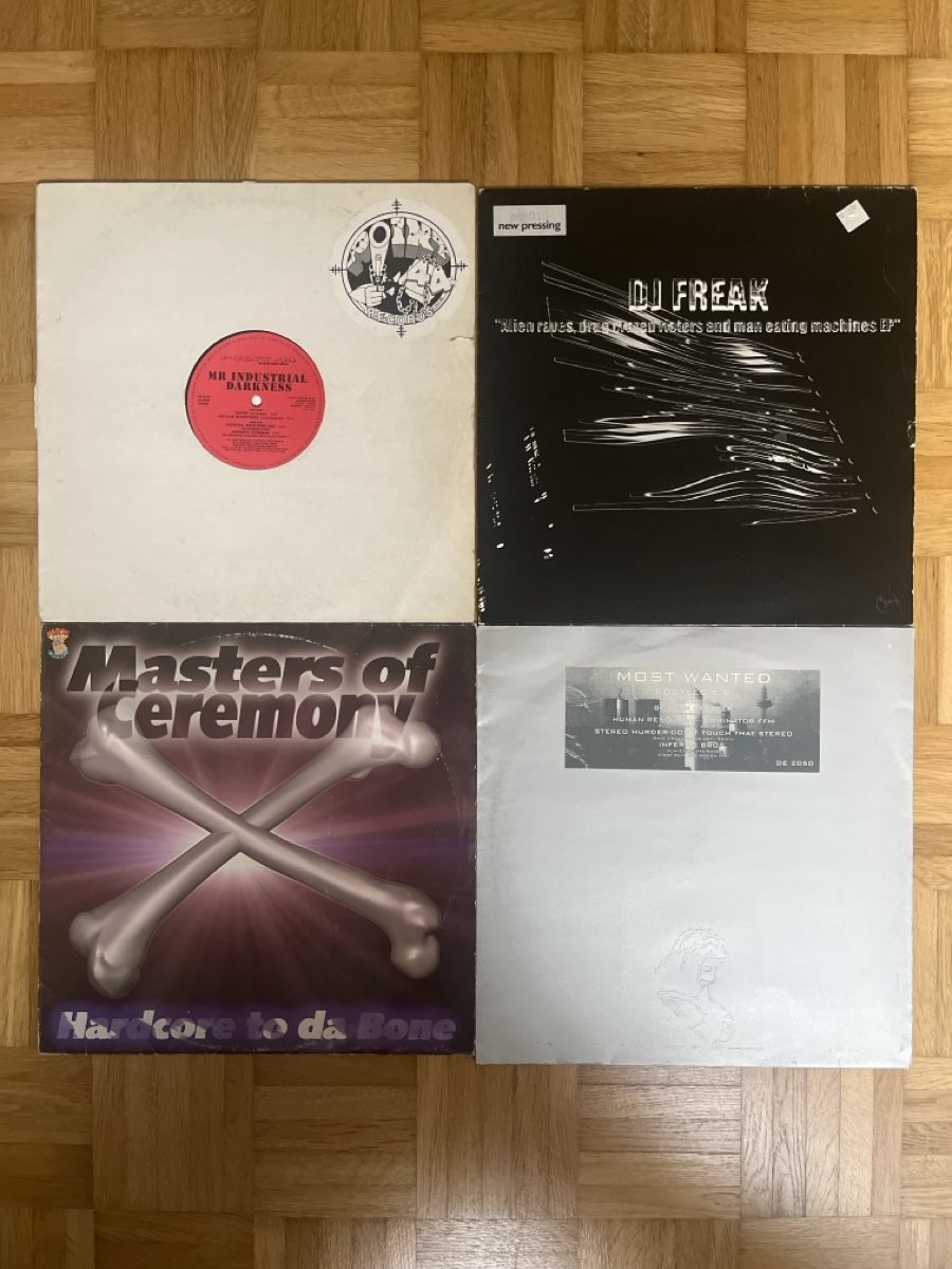 Dischi in vinile: 10er Hardcore / Gabber Vinyl-Set – Usato da Wangen b. Olten venduto da break72 1