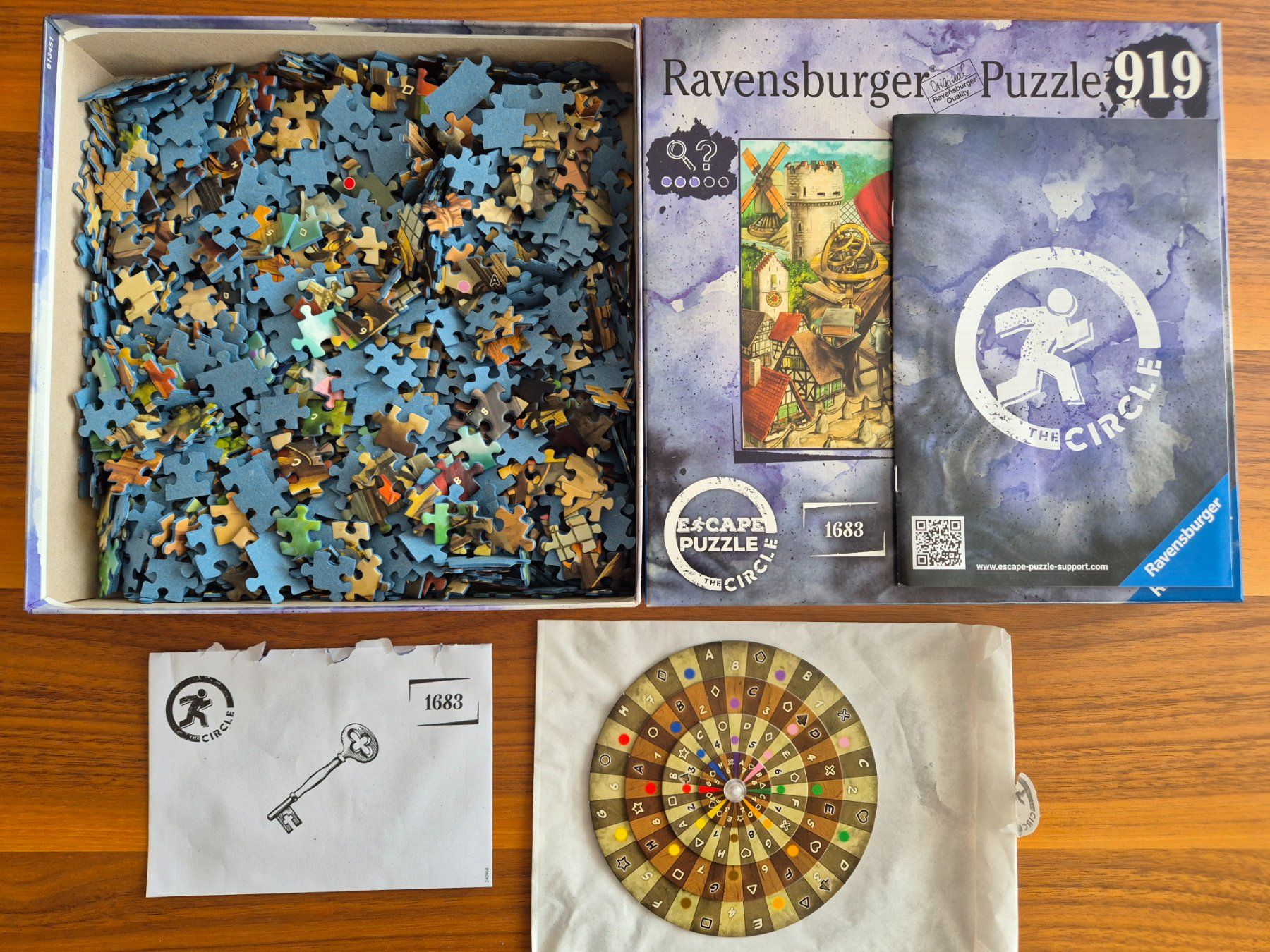 Ravensburger Puzzles: Ravensburger EXIT Puzzle - The Circle, Anno 1683 - 919 Teile – Gebraucht aus Dübendorf von mic_8s68 1