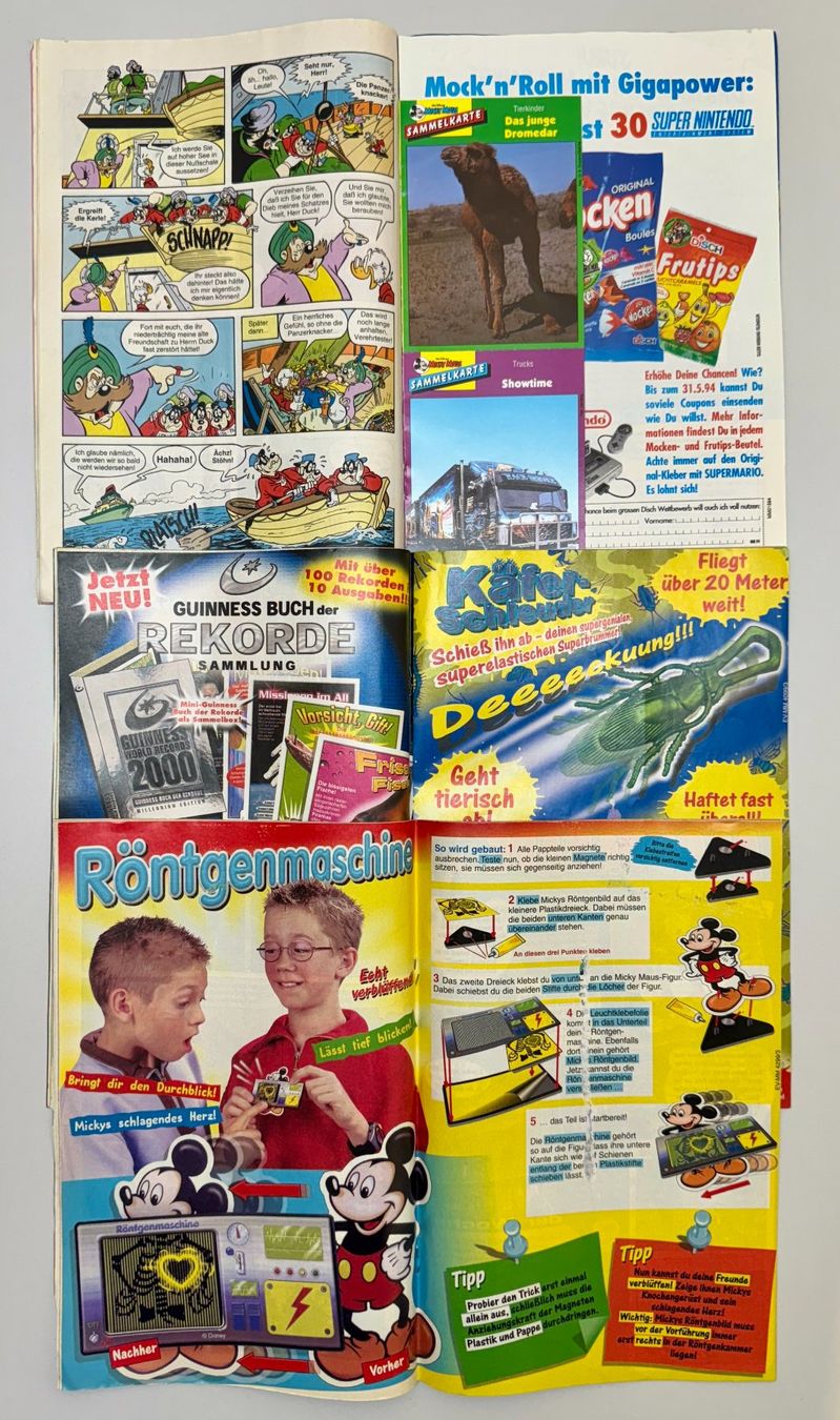Fumetti: Micky Maus + Donald Duck Comics Magazine 5stk. 90er – Usato da Rechthalten venduto da hosme_be 2