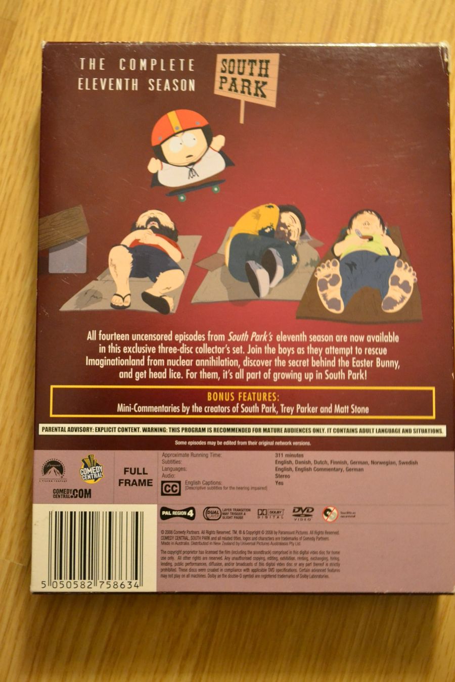 Tutti i DVDs: South park 11. season – Usato da Niederscherli venduto da ypsilon315 1