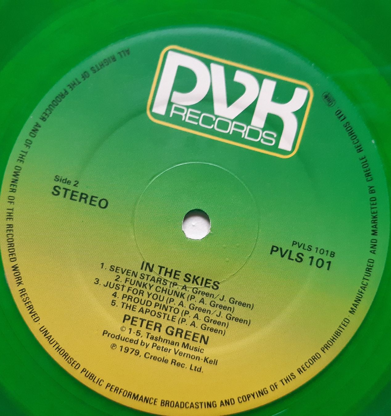 Dischi in vinile: PETER GREEN: In the Sky – Usato da Frick venduto da kyb_yq8h 5
