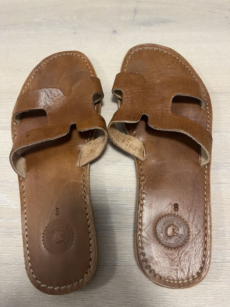 Chaussures femmes: Pantoletten Echtleder braun 37 neu – Neuf (Voir description) à Birrwil par vanyboo 4