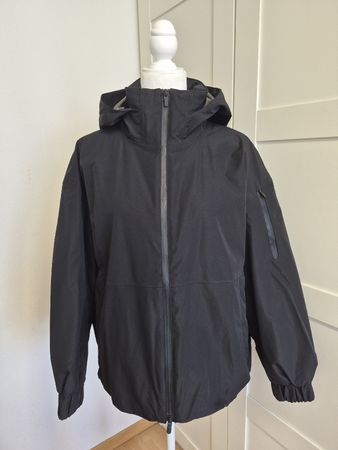 Funktionsjacke schwarz winddicht Grösse M