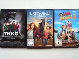 Abenteuer Trilogie DVD-Set Ostwind - TKKG - Fünf Freunde