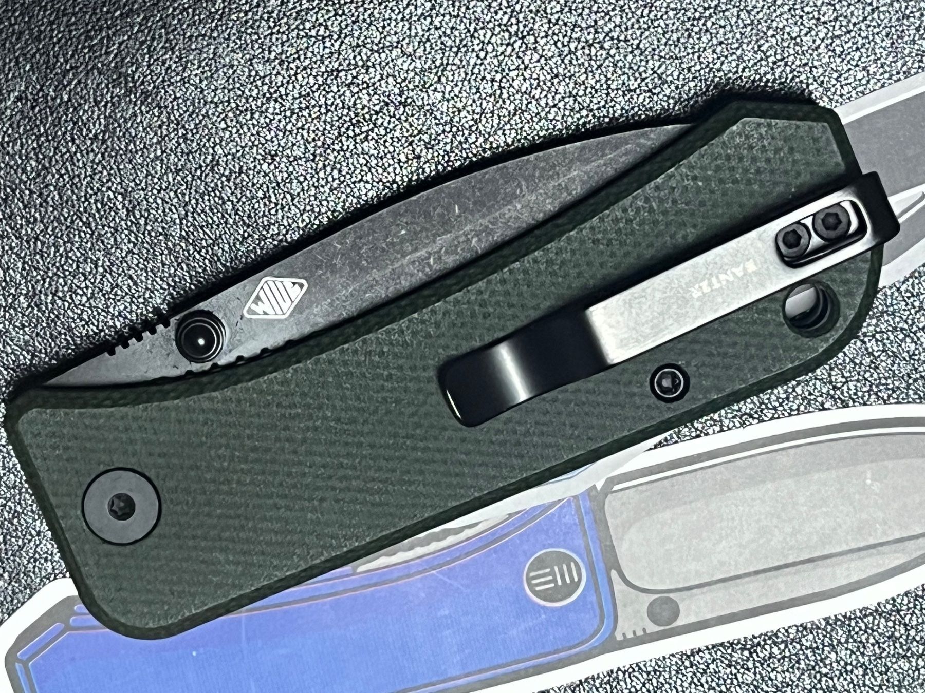 Coltelli tascabile: WE Knife Banter by Brad Petersen Messer – Nuovo e nell'imballaggio originale da St. Niklaus VS venduto da wildholzmann 2
