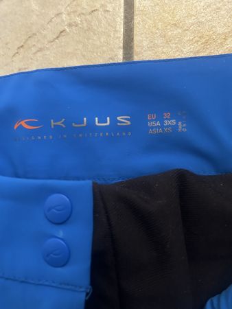 Skihose Kjus blau Grösse 32 guter Zustand funktional