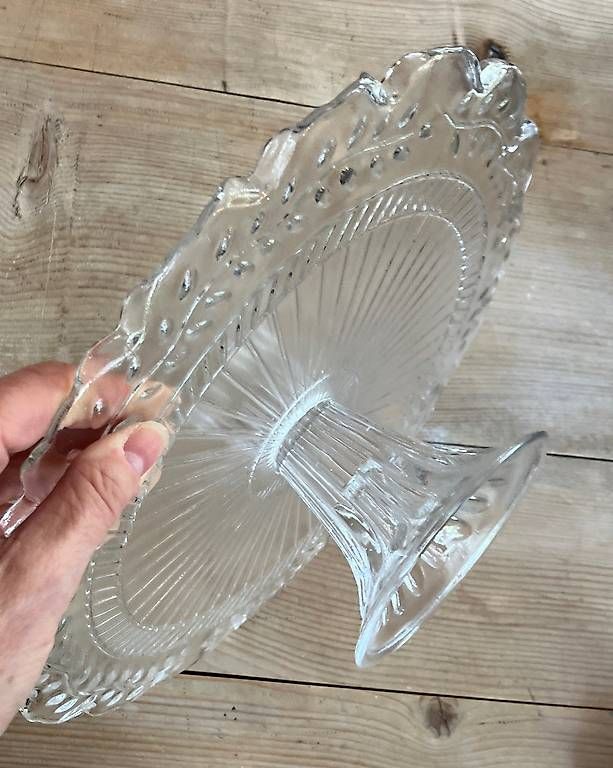 Piatti di portata: Tortenteller - Etagère - Glas – Usato da Winterthur venduto da pompea 4