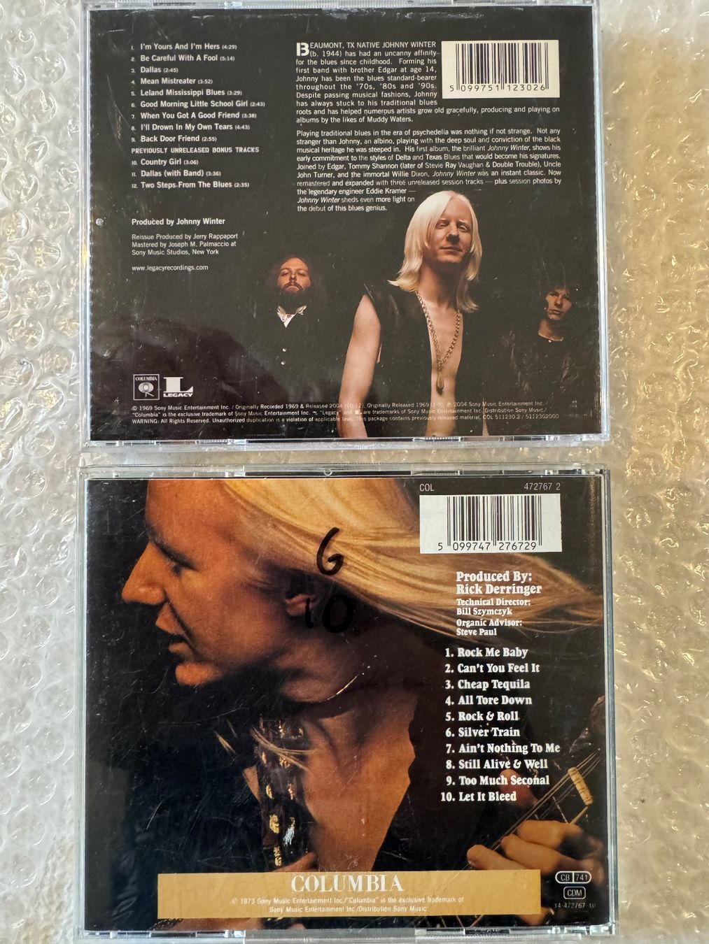 CD: 2 x Johnny Winter - Still Alive and Well / Same – Usato da Duggingen venduto da Kisha010 2