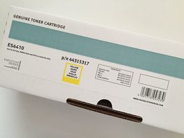 Original OKI ES6410DN yellow Toner, 44315317