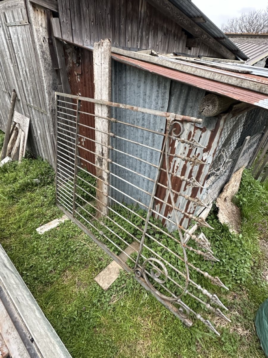 Sonstige Gartendekorationen: Cancello vecchio in ferro battuto – Gebraucht aus Monte Carasso von Aron1401 2