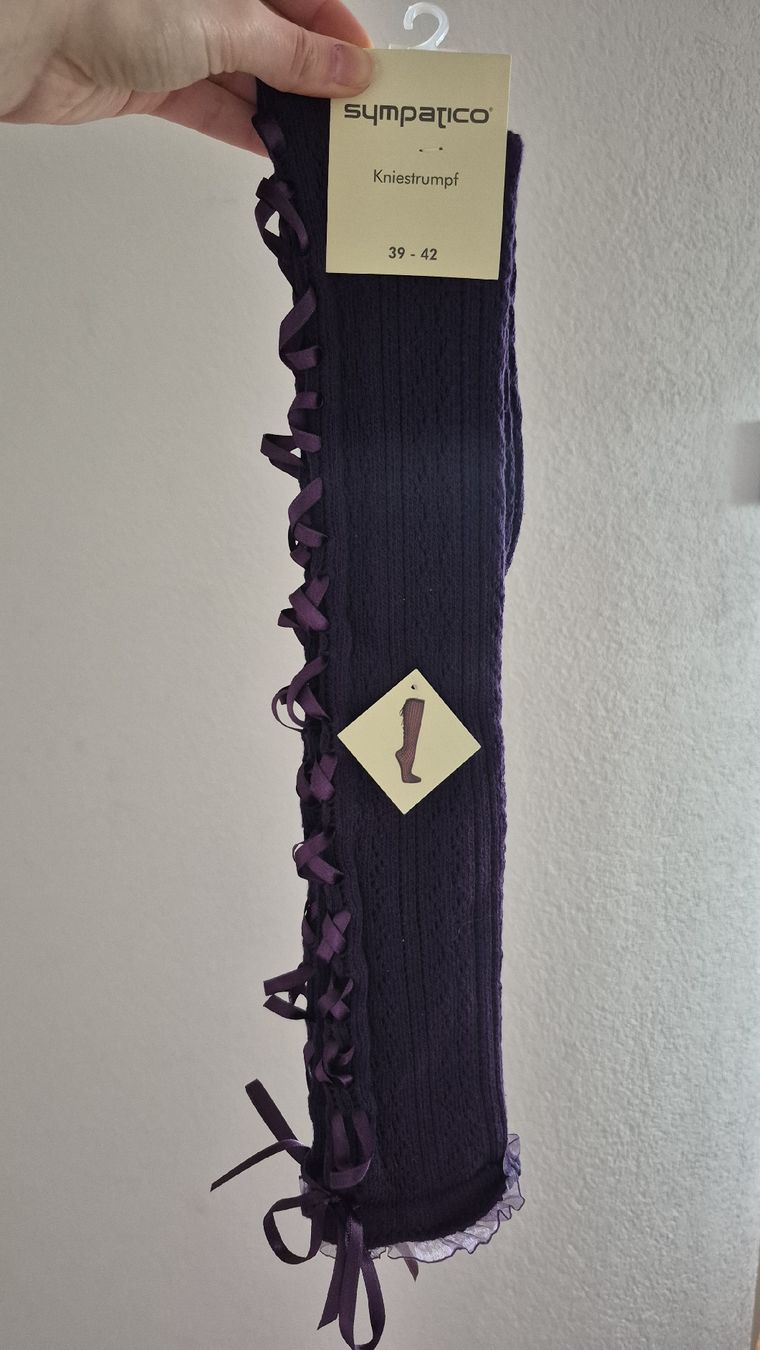 Calze: Chaussettes montantes – Nuovo e nell'imballaggio originale da Villars-sur-Glâne venduto da ninisabri