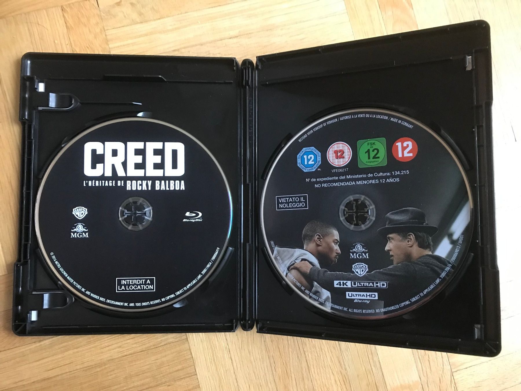 Tutti i DVDs: Creed - 4K UHD + Blu-ray – Nuovo (secondo la descrizione) da Zürich venduto da Malcom 1