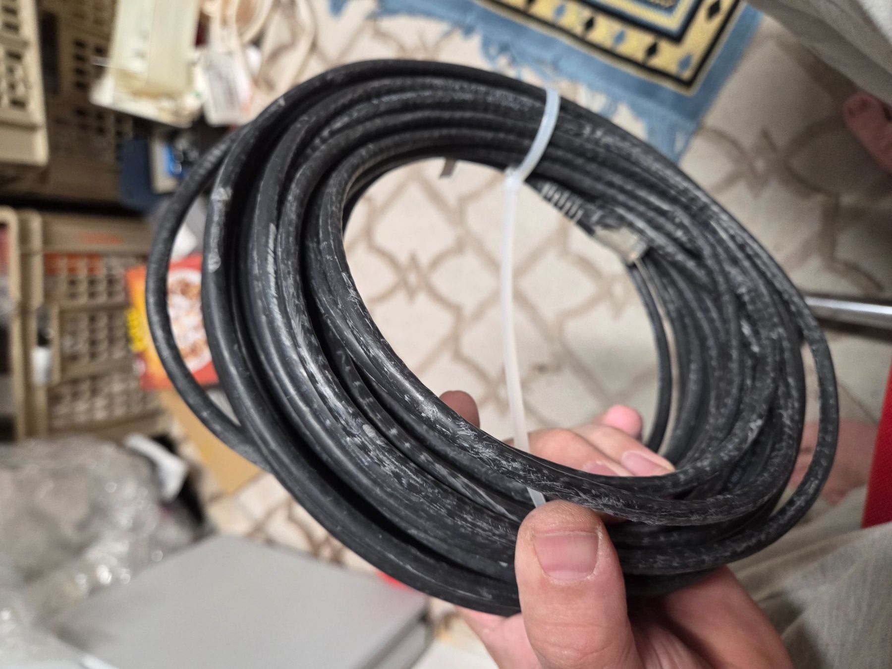 Cavi: Patchkabel Cat6 RJ45 UKV 15m Ethernetkabel Netz – Usato da Zürich venduto da Alibaba1234 4