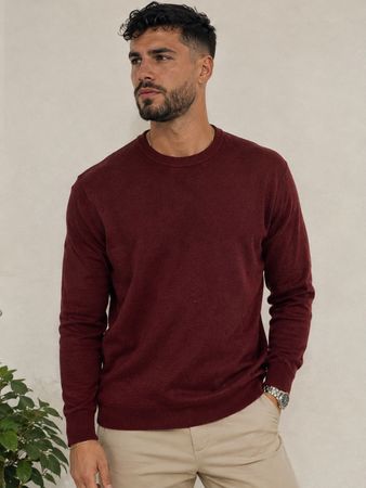 Warmer Pulli von Primark, Grösse L, Weinrot, Ideal für He...