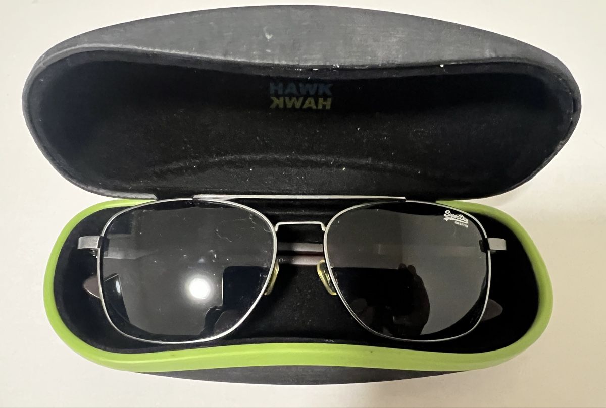 Superdry Occhiali & Lenti: Coole Superdry Sonnenbrille, mit Etui – Usato da Winterthur venduto da Fubar34 3