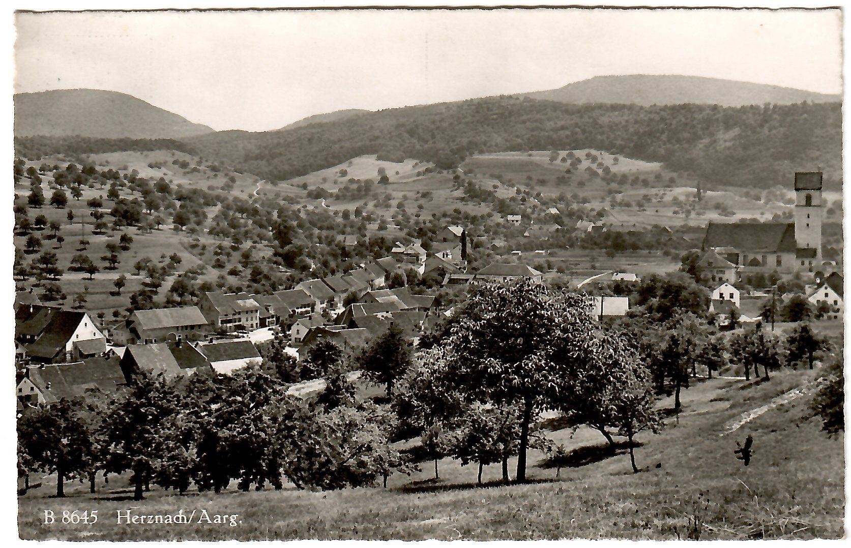 Ansichtskarten: Ansichtskarte  Herznach / Aarg. – Gebraucht aus Kerns von etma3