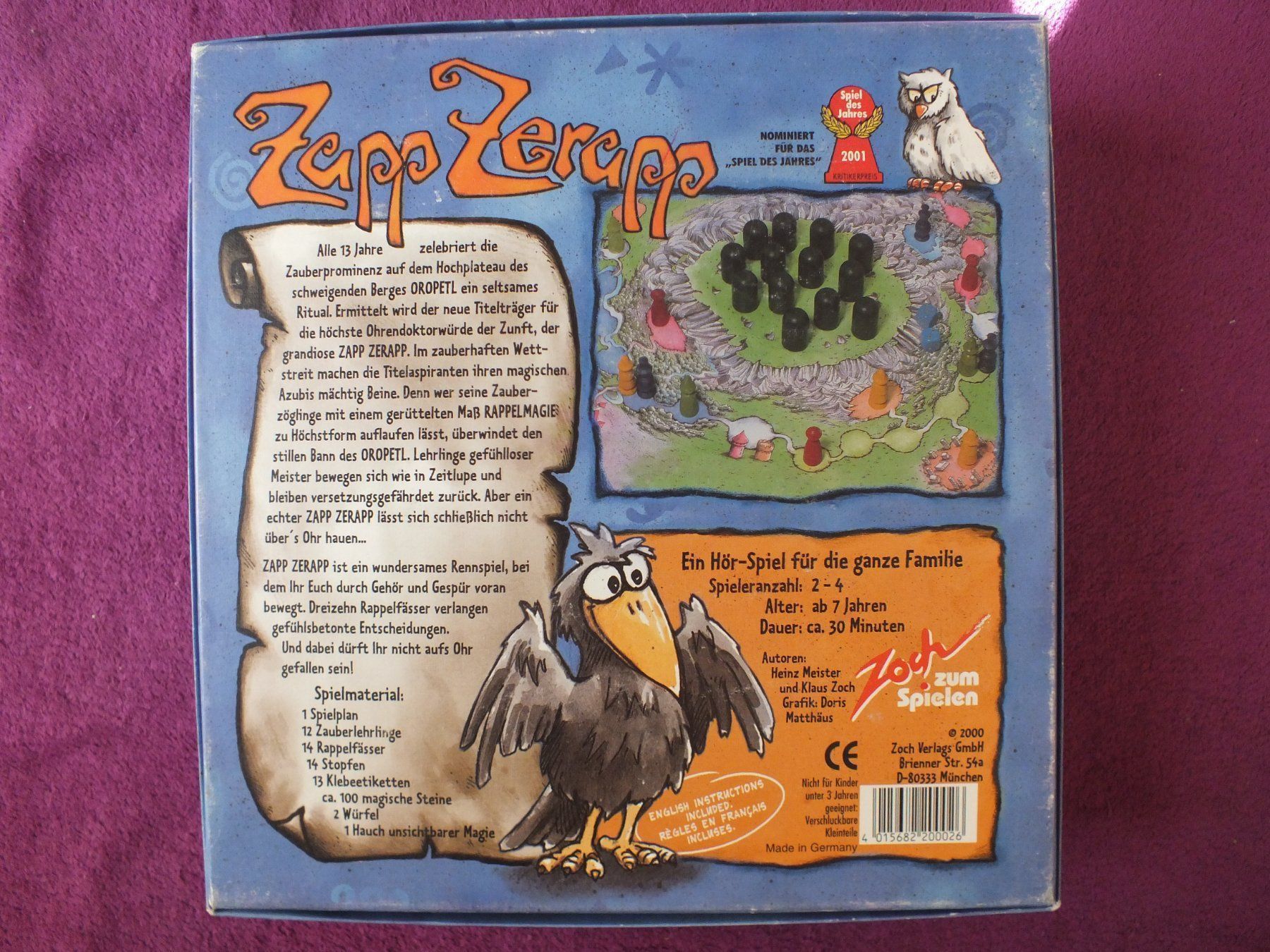 Spiele: Zoch Spiel - Zapp Zerapp – Gebraucht aus Müllheim Dorf von Seeeule01 7