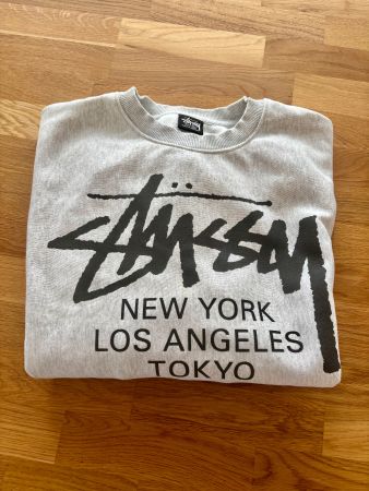 Stussy Sweatshirt grau Grösse XL gebrauchter Zustand