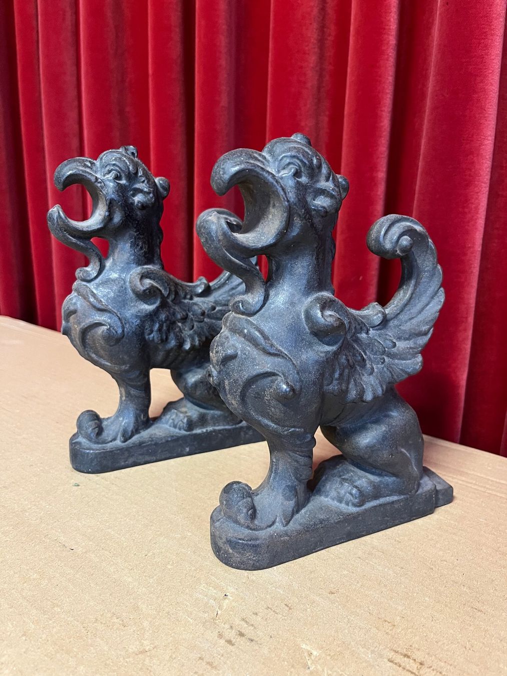 Statuette: Kaminfiguren Gusseisenfiguren antik – Usato da Unterkulm venduto da Fabulirius 2