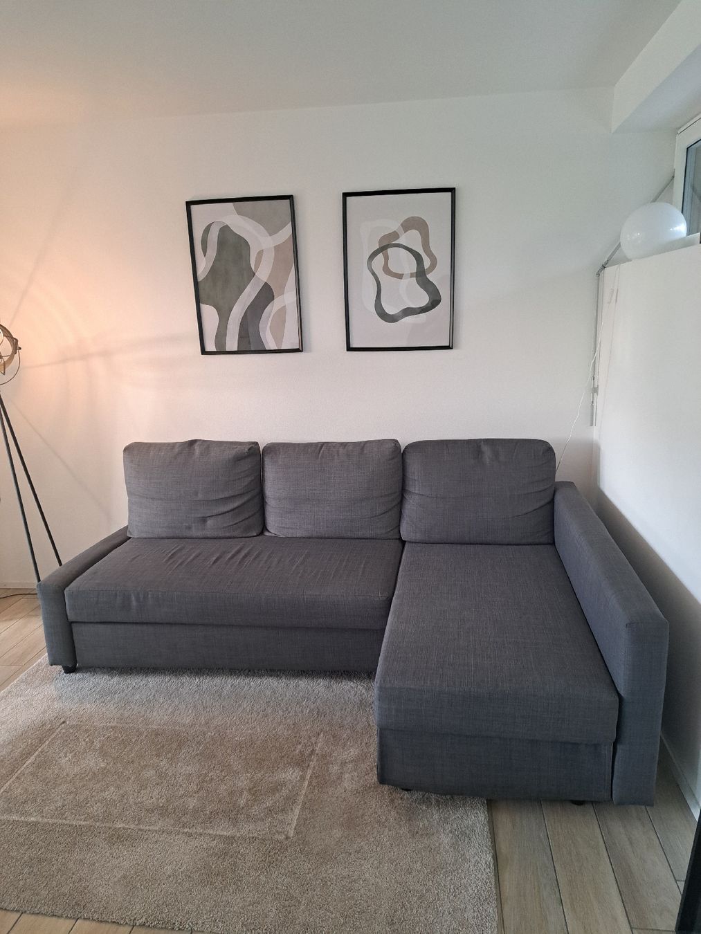 Ikea Divani: Ecksofa mit Schlaffunktion und Bettkasten grau.  – Nuovo (secondo la descrizione) da Brügg BE venduto da nic_l9ng 3
