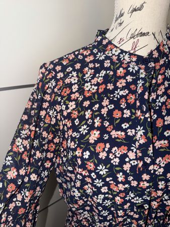 MICHAEL Michael Kors Midikleid Blumenprint Gr. M